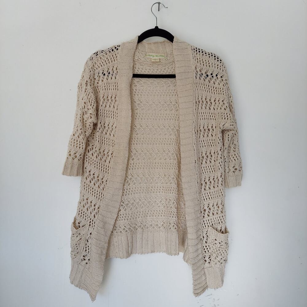 Staring At The Stars Knitted Cardigan Size Medium Boho